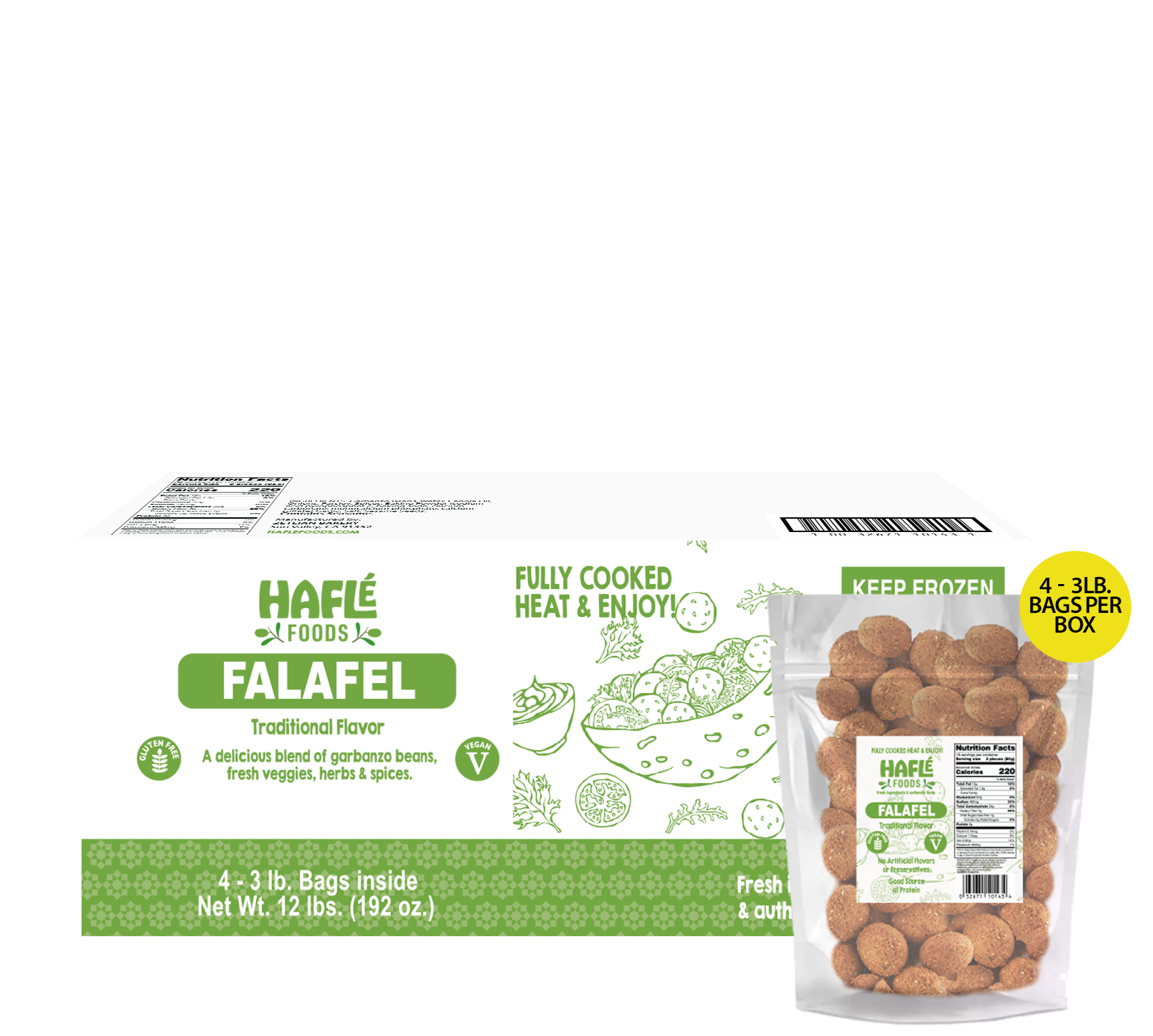 Fully Cooked Falafel