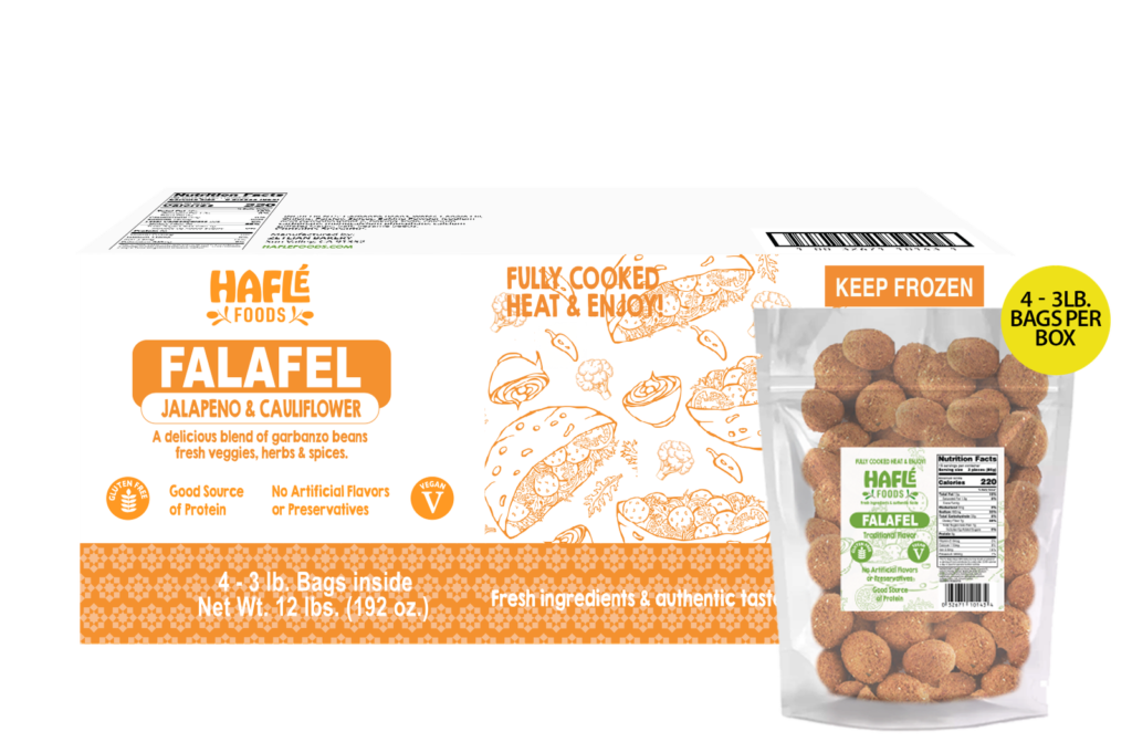 Jalapeño Cauliflower Falafel Foodservice
